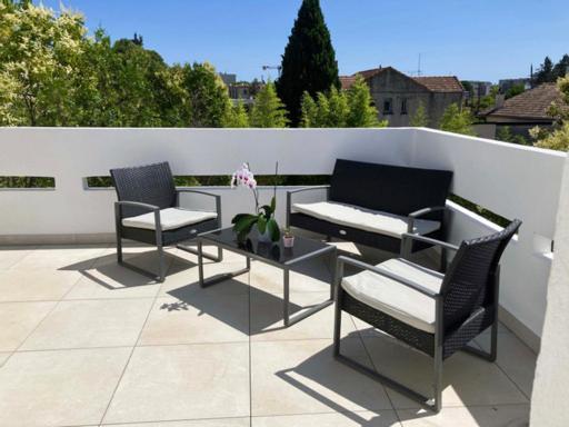 Terrasse Panoramique Hopitaux Et Facultes Apartment